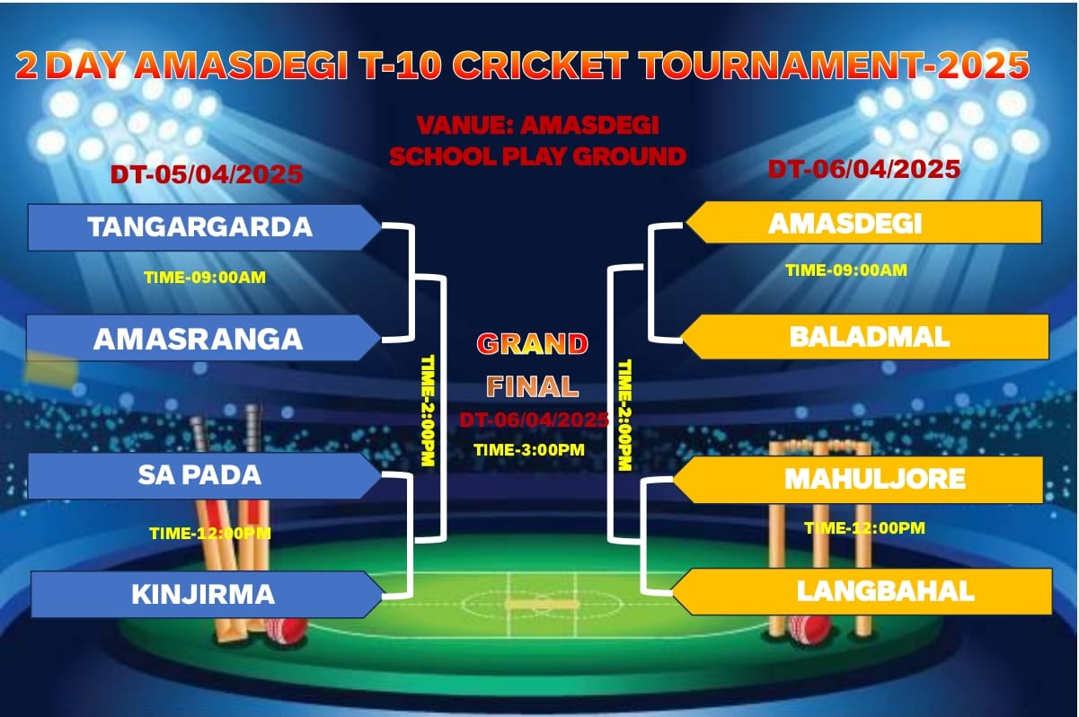 Amasdegi T10 cricket tournament 