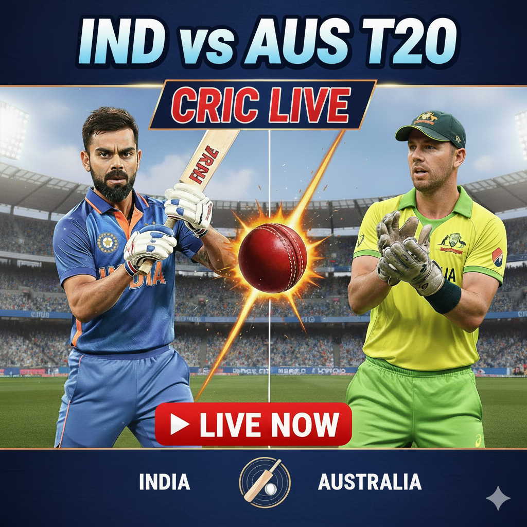 Ind vs Aus Cricket T20 Live