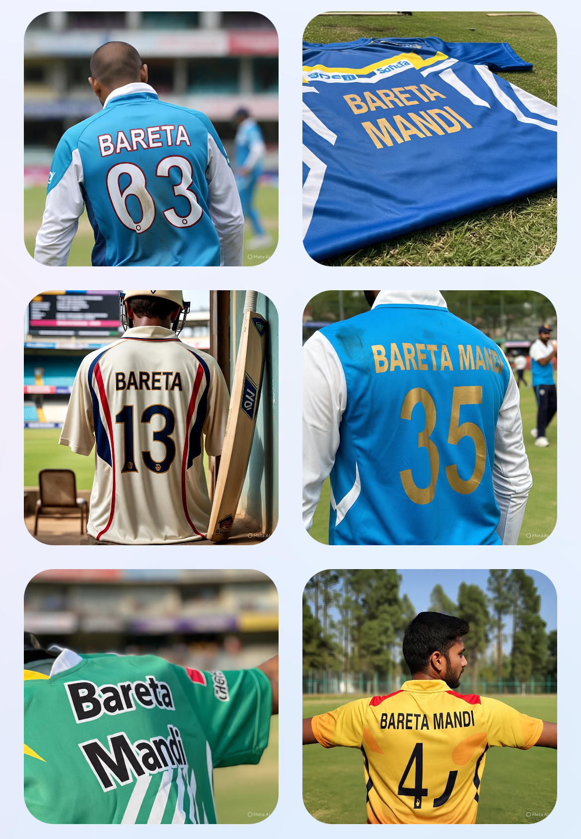 Bareta local match